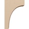 Ekena Millwork 5"W x 10"D x 15"H Classic Stockport Rough Cedar Woodgrain TimberThane Corbel, Primed Tan CORUR05X10X15STORCPR - alternate 2